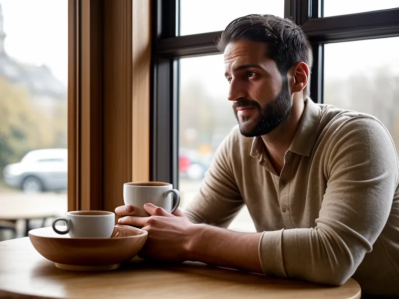 Freelance introverti à Orléans hésitant avant de demander un avis professionnel à un expert sans bafouiller